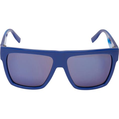 navy blue mcqueen sunglasses